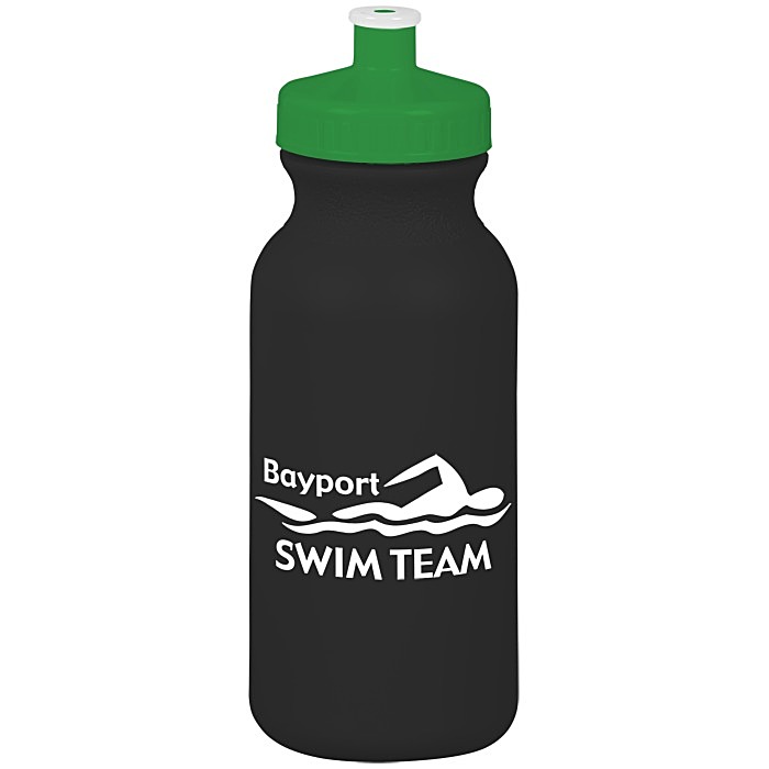 Custom Value Sport Bottle with Push Pull Lid - 20 oz - Colours