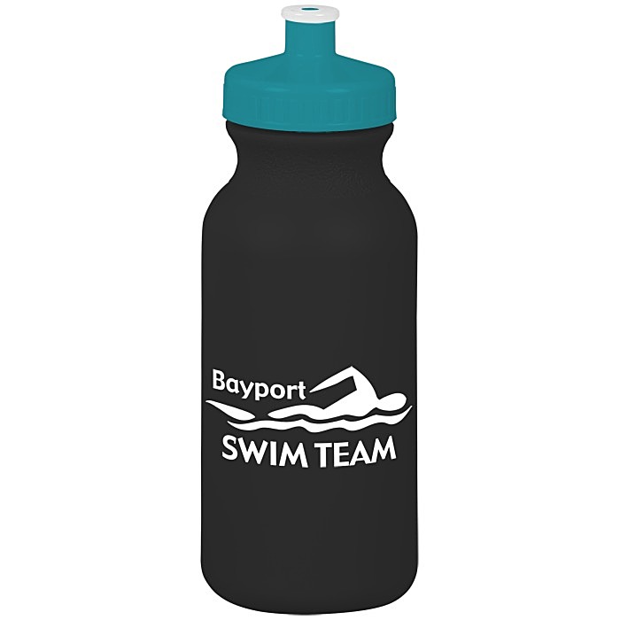 Custom Value Sport Bottle with Push Pull Lid - 20 oz - Colours