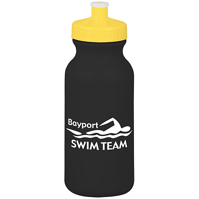 Custom Value Sport Bottle with Push Pull Lid - 20 oz - Colours