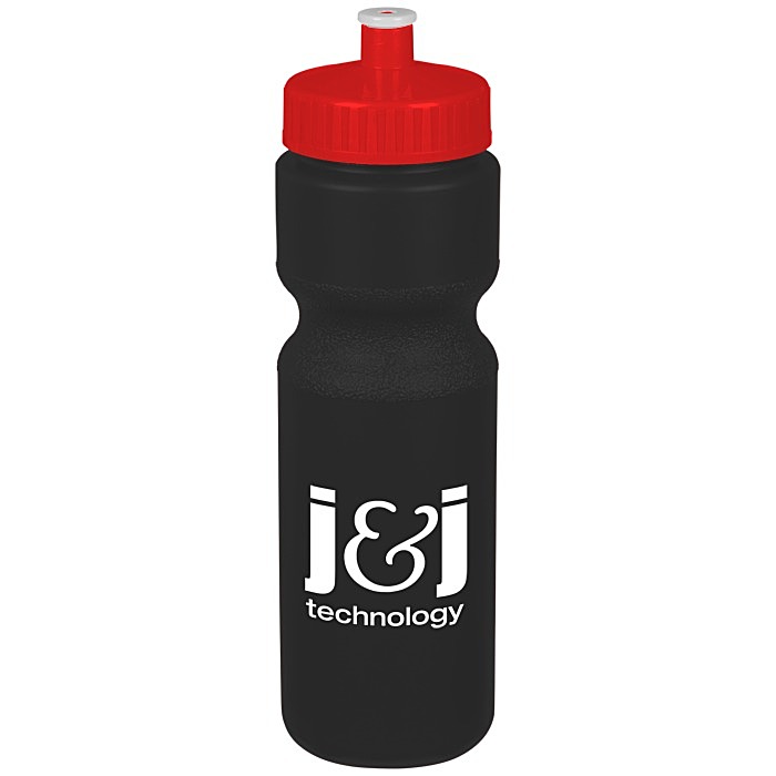 Custom Value Bottle with Push Pull Lid - 28 oz - Colours