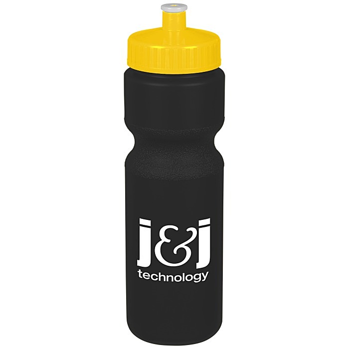 Custom Value Bottle with Push Pull Lid - 28 oz - Colours