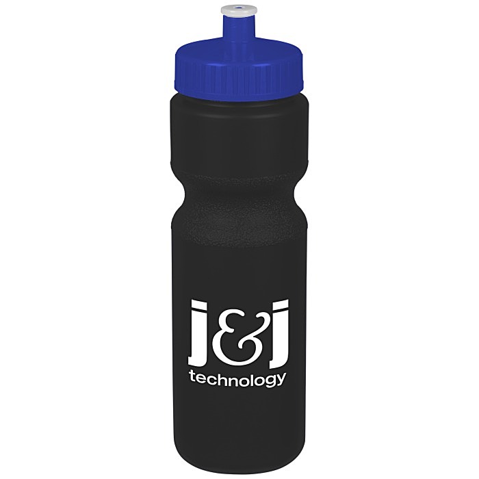 Custom Value Bottle with Push Pull Lid - 28 oz - Colours