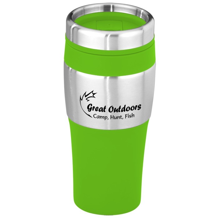 Custom Silver Streak Tumbler - 16 oz.