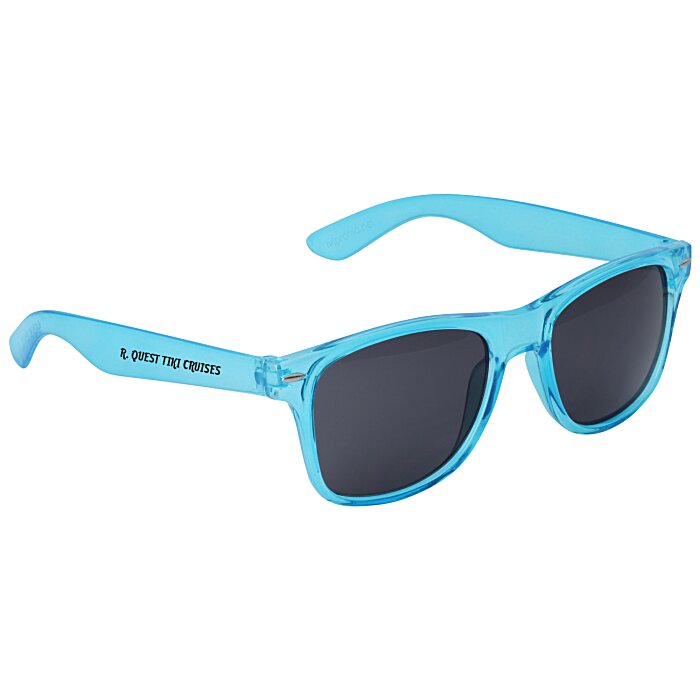 Custom Risky Business Sunglasses - Translucent