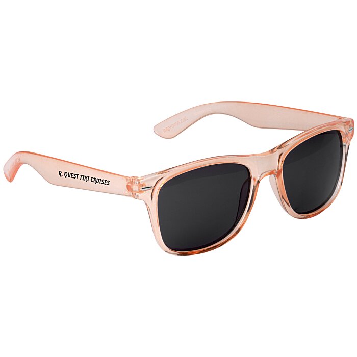 Custom Risky Business Sunglasses - Translucent