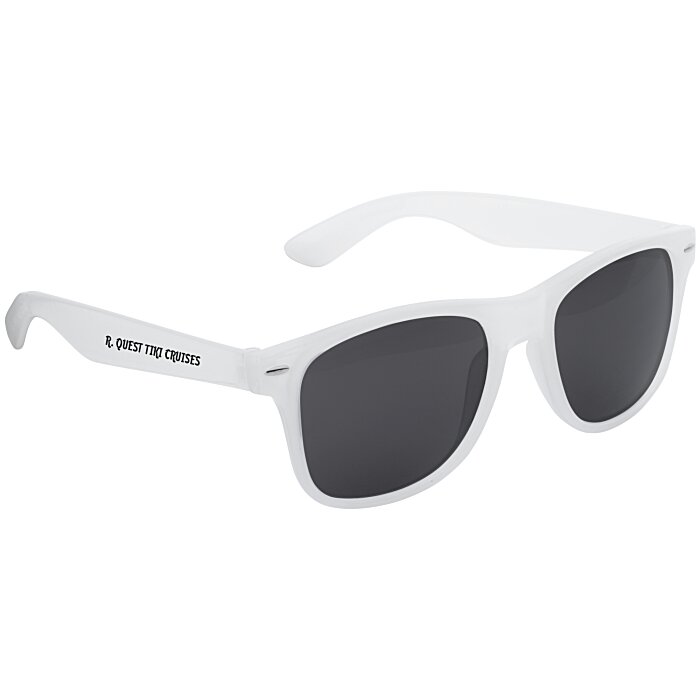 Custom Risky Business Sunglasses - Translucent