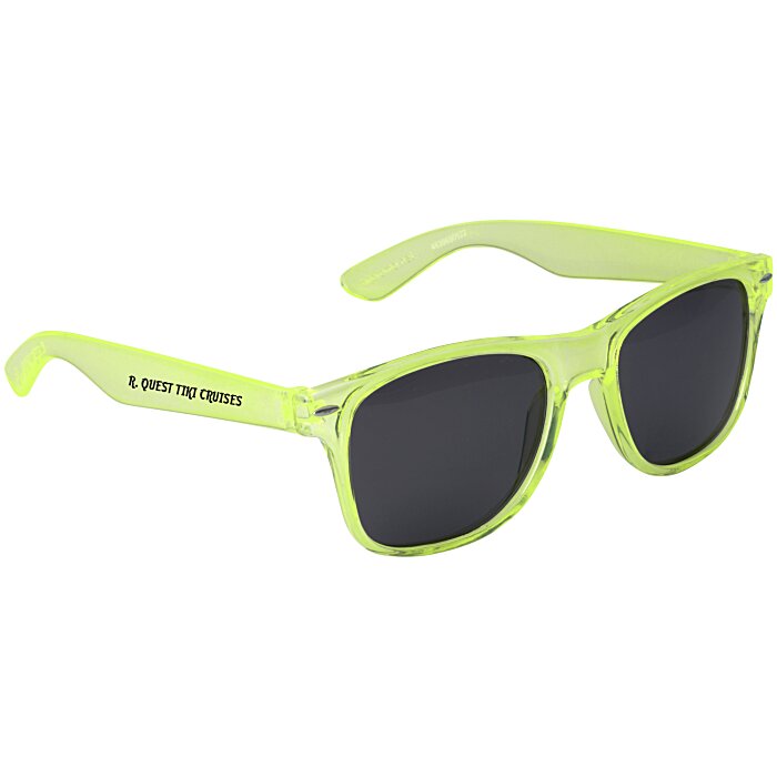 Custom Risky Business Sunglasses - Translucent