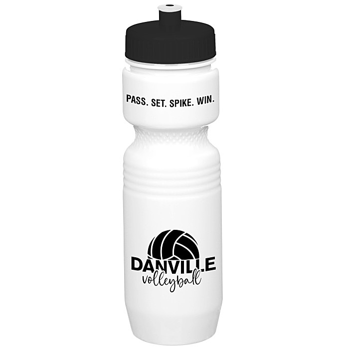 Custom Jogger Sport Bottle - 25 oz. - Opaque - Push Pull Lid
