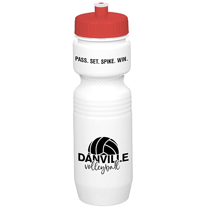 Custom Jogger Sport Bottle - 25 oz. - Opaque - Push Pull Lid