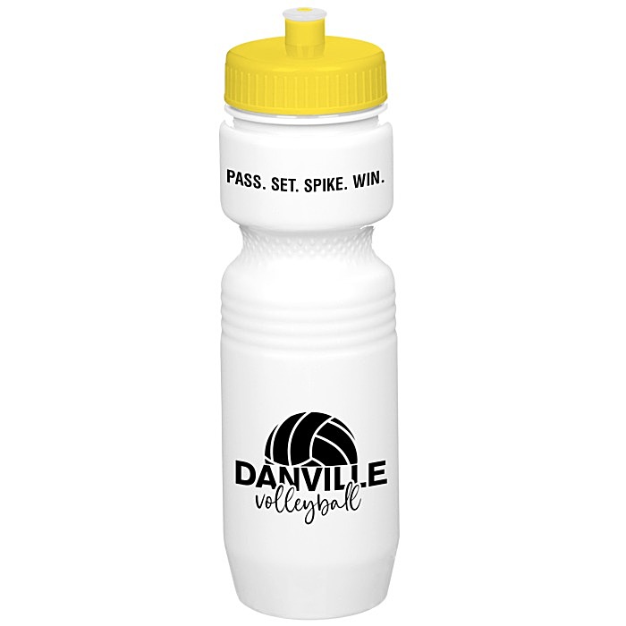 Custom Jogger Sport Bottle - 25 oz. - Opaque - Push Pull Lid