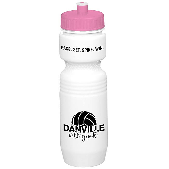 Custom Jogger Sport Bottle - 25 oz. - Opaque - Push Pull Lid