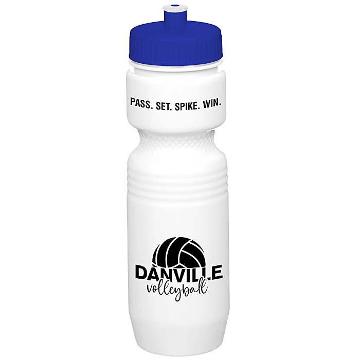 Custom Jogger Sport Bottle - 25 oz. - Opaque - Push Pull Lid