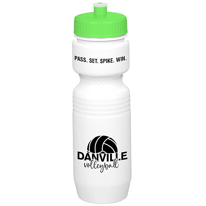 Custom Jogger Sport Bottle - 25 oz. - Opaque - Push Pull Lid
