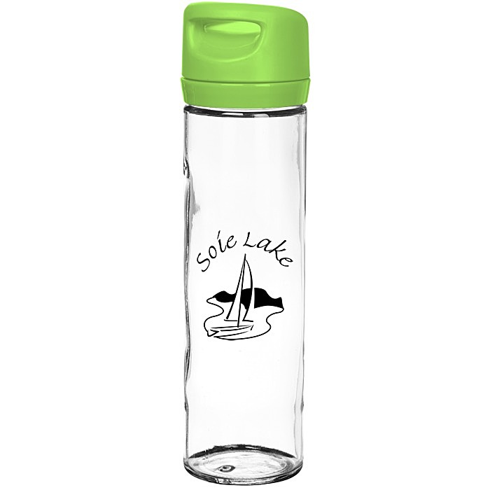 Custom Wide Mouth Glass Water Bottle - 16 oz.
