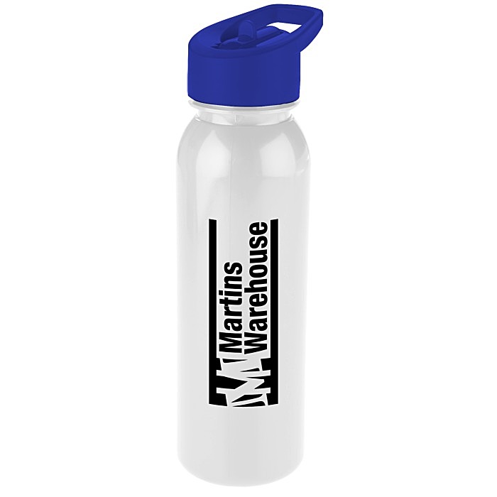 Custom ShimmerZ Outdoor Bottle with Flip Straw Lid - 24 oz