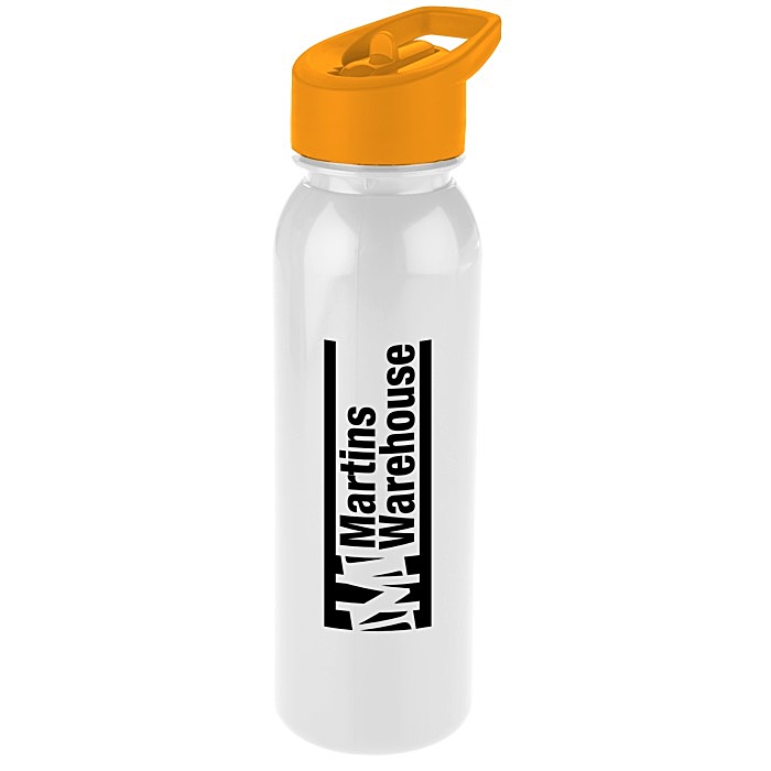 Custom ShimmerZ Outdoor Bottle with Flip Straw Lid - 24 oz