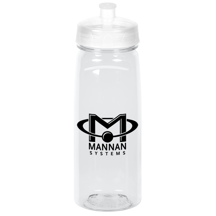 Custom PolySure Grip 'N Sip Water Bottle - 24 oz.