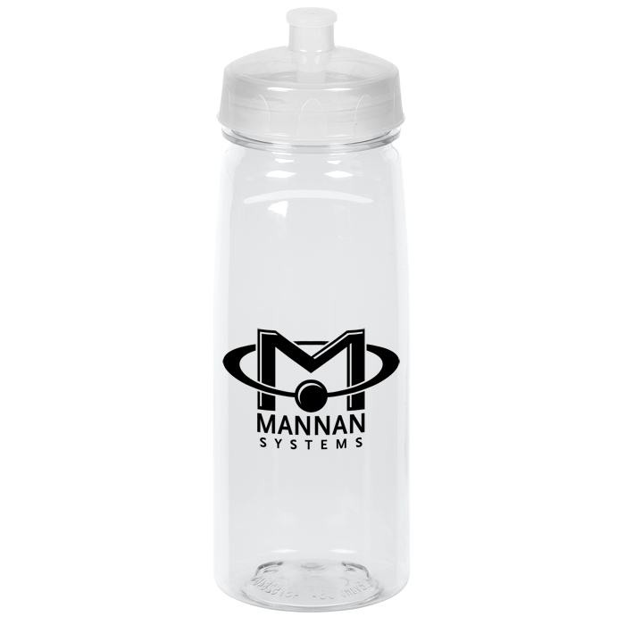 Custom PolySure Grip 'N Sip Water Bottle - 24 oz.