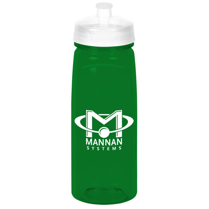 Custom PolySure Grip 'N Sip Water Bottle - 24 oz.