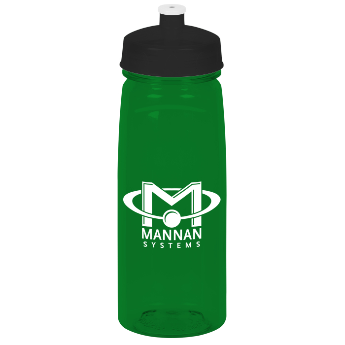 Custom PolySure Grip 'N Sip Water Bottle - 24 oz.