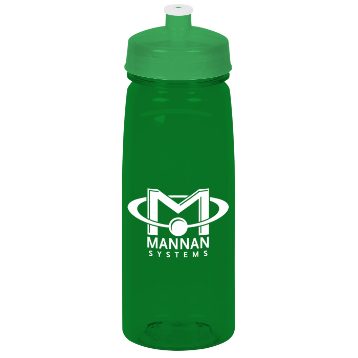 Custom PolySure Grip 'N Sip Water Bottle - 24 oz.