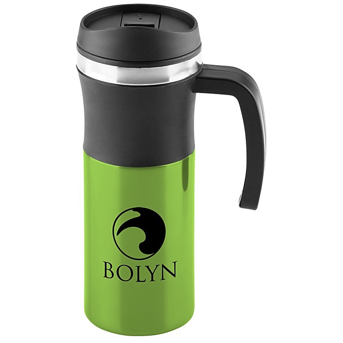 Custom Malmo Travel Handle Mug - 16 oz.