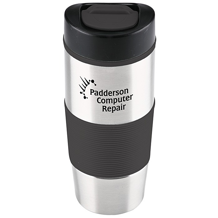 Custom Verona Stainless Steel Tumbler - 16 oz. - 24 hr