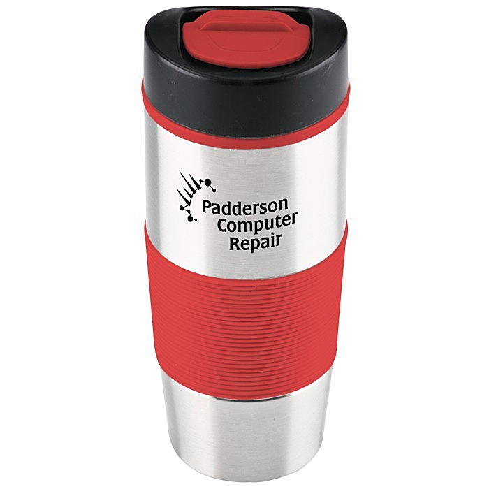 Custom Verona Stainless Steel Tumbler - 16 oz. - 24 hr