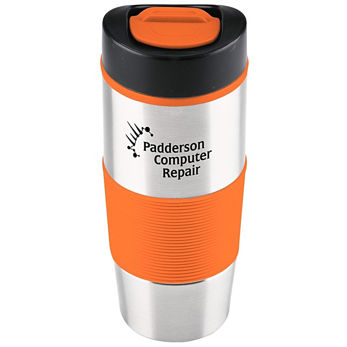 Custom Verona Stainless Steel Tumbler - 16 oz. - 24 hr