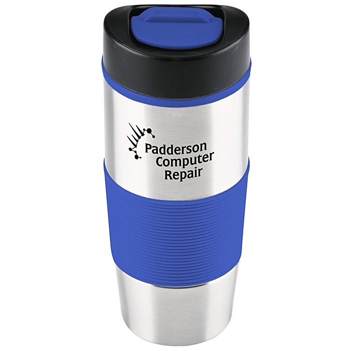 Custom Verona Stainless Steel Tumbler - 16 oz. - 24 hr