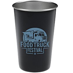 Custom Stainless Steel Pint Glass - 16 oz.