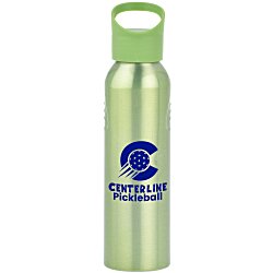 Custom Angle Up Aluminum Sport Bottle - 22 oz