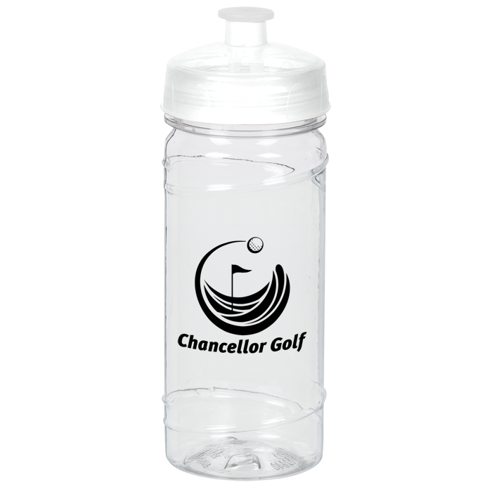 Custom Refresh Cyclone Water Bottle - 16 oz - Clear