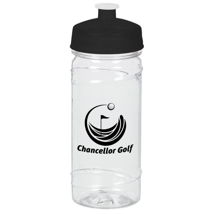 Custom Refresh Cyclone Water Bottle - 16 oz - Clear