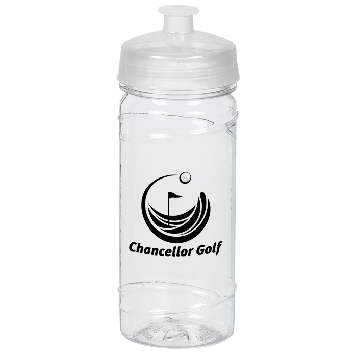 Custom Refresh Cyclone Water Bottle - 16 oz - Clear