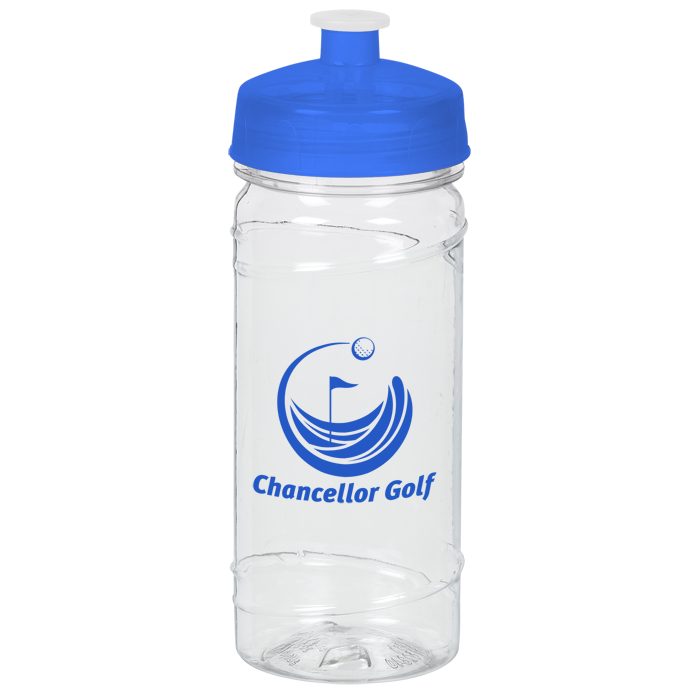 Custom Refresh Cyclone Water Bottle - 16 oz - Clear