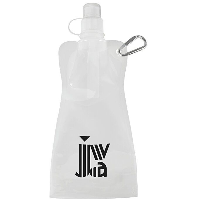 Custom Voyager Collapsible Bottle - 16 oz