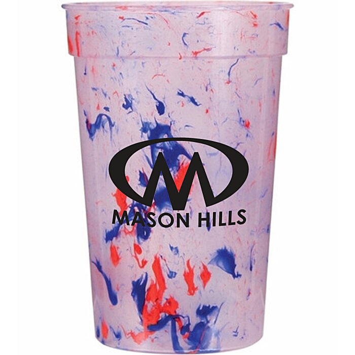 Custom Confetti Stadium Cup - 17 oz.