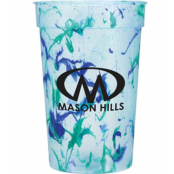 Custom Confetti Stadium Cup - 17 oz.