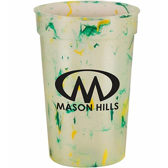 Custom Confetti Stadium Cup - 17 oz.
