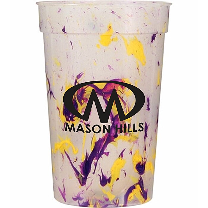 Custom Confetti Stadium Cup - 17 oz.