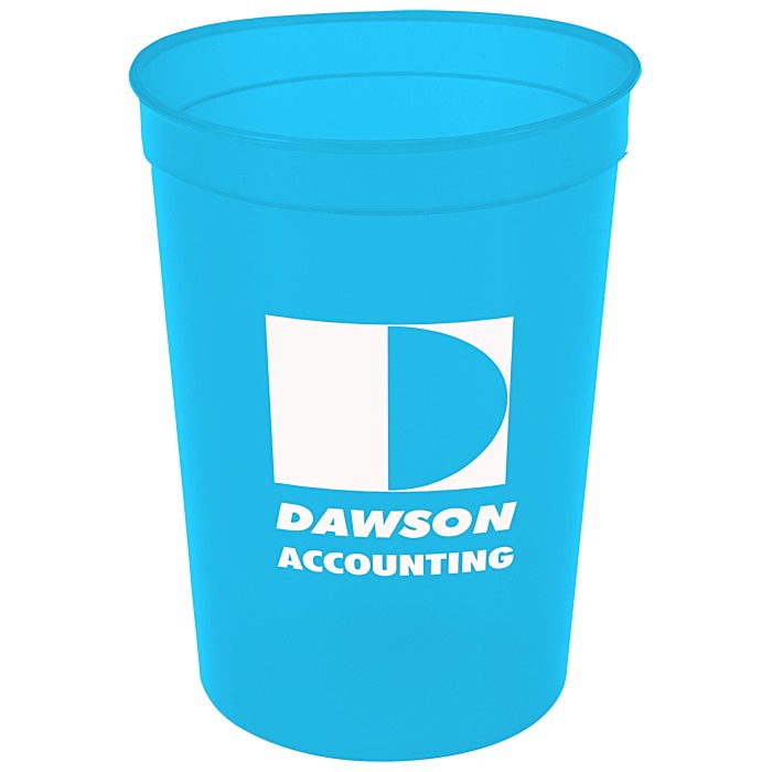 Custom Translucent Stadium Cup - 12 oz