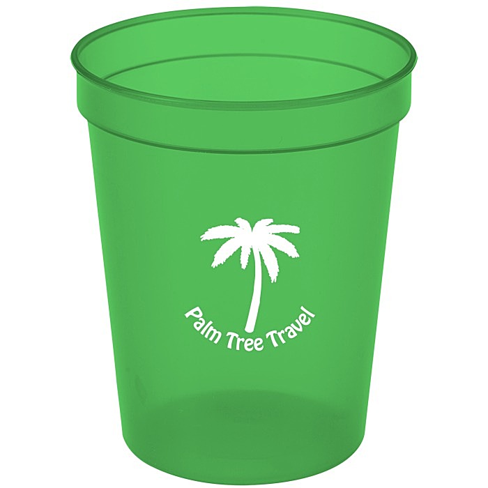 Custom Translucent Stadium Cup - 16 oz