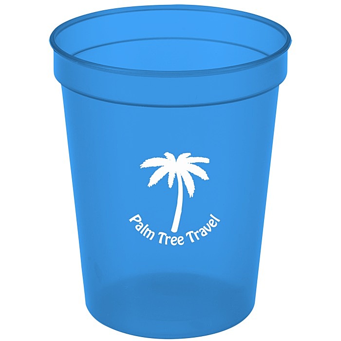 Custom Translucent Stadium Cup - 16 oz