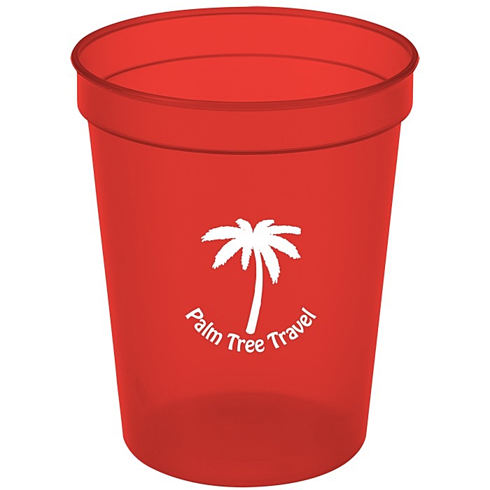Custom Translucent Stadium Cup - 16 oz