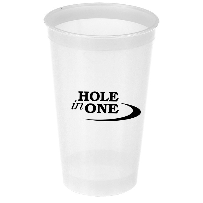 Custom Translucent Stadium Cup - 20 oz