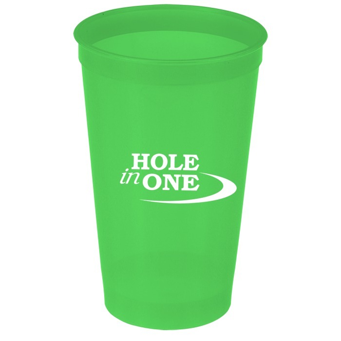 Custom Translucent Stadium Cup - 20 oz