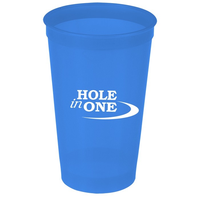 Custom Translucent Stadium Cup - 20 oz
