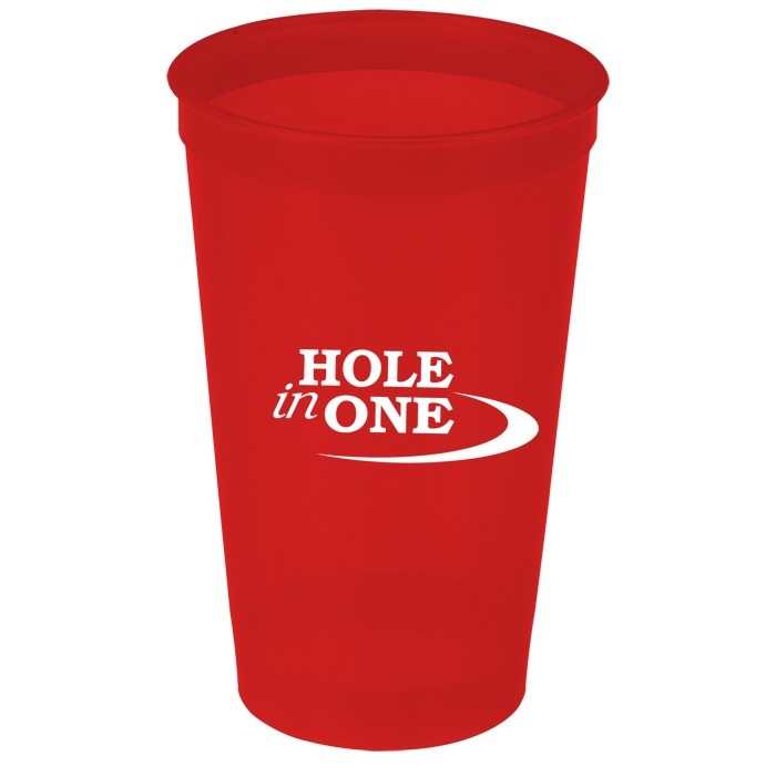 Custom Translucent Stadium Cup - 20 oz