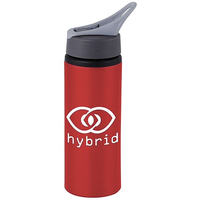 Custom Sip & Flip Aluminum Bottle - 24 oz